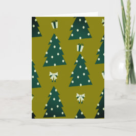 Cartão de Natal Contemporâneo