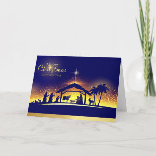 Cartão de Natal cristão