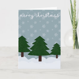 Cartão de Natal da Árvore