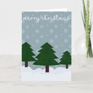 Cartão de Natal da Árvore