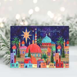 Cartão de Natal da Cidade Oriental