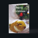 Cartão de Natal da cobaia<br><div class="desc">Precisando algo diferente? Isto é perfeito para amantes da cobaia</div>