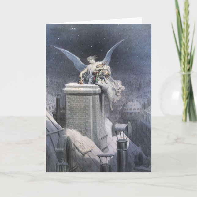 Cartão de Natal da Eve Angel (Frente)