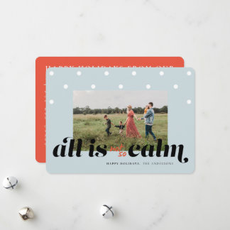 Cartão de Natal da Família Engraçado