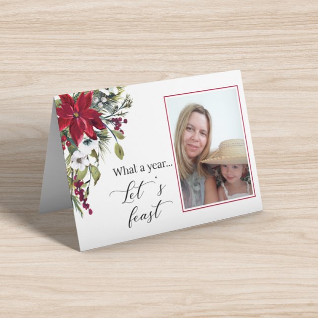 Cartão de Natal Da Família Fotográfica (Criador carregado)