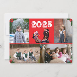 Cartão de Natal da Família Natal