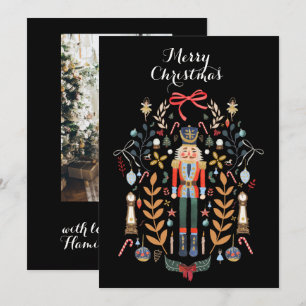 Cartão de Natal da Família Nutcracker