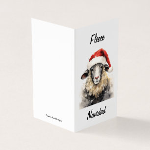 Cartão de Natal da Flece Navidad