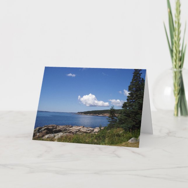 Cartão de Natal de 2007 - The New England Journey (Frente)