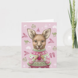 Cartão de Natal de Animal da Austrália