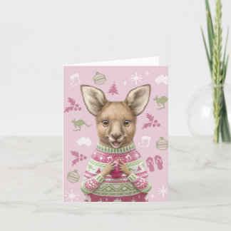 Cartão de Natal de Animal da Austrália