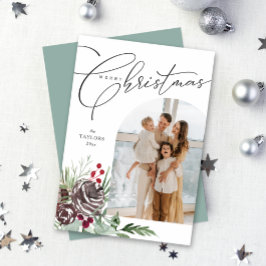 Cartão de Natal de Arch Elegante