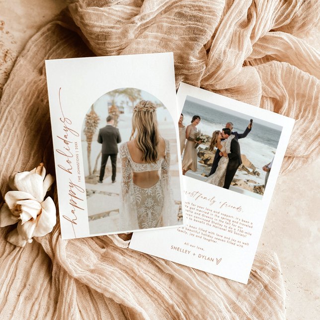 Cartão de Natal de Arch Moderno (Criador carregado)