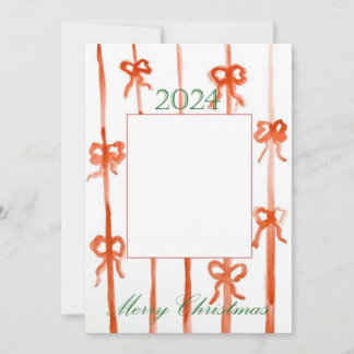 Cartão de Natal de arco