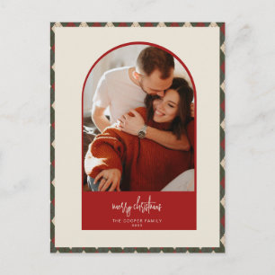 Cartão de Natal de Arte Moderna