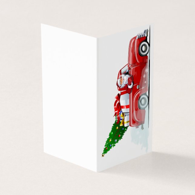 Cartão de Natal de Boas Festas (Exterior)