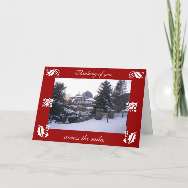 Cartão de Natal de Buxton (Frente)