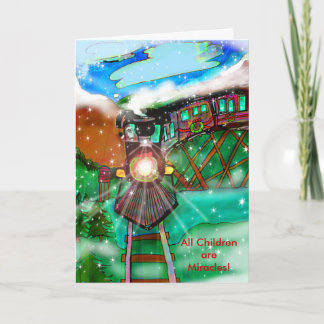 Cartão de Natal de Caridade Autismo