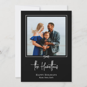 Cartão de Natal de Cartão de Férias de Presente Mo