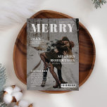 Cartão de Natal de Cobrir da Revista Moderna<br><div class="desc">Cartão de Natal de Cobrir da Revista Moderna</div>