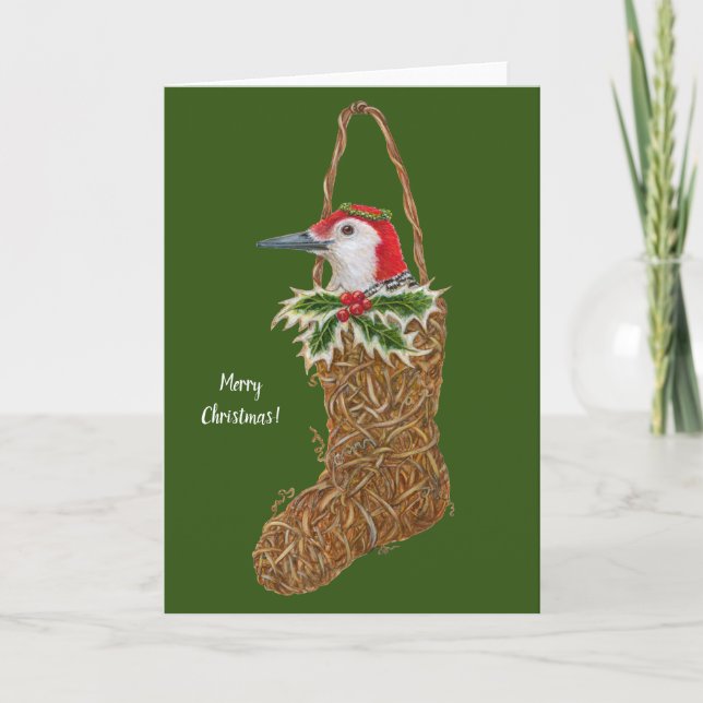 Cartão de Natal de empilhador (Frente)