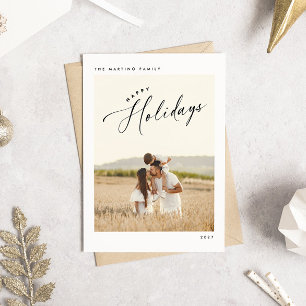 Cartão de Natal de Feliz Natal para o Chic