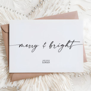 Cartão de Natal de Férias Moderno