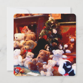 Cartão de Natal de Férias Simples