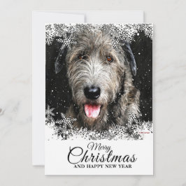 Cartão de Natal de Férias Simples