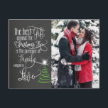 Cartão de Natal de Foto Chalkboard<br><div class="desc">Cartão de Natal de Foto Chalkboard</div>