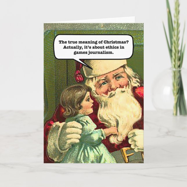 Cartão de Natal de GamerGate (Frente)