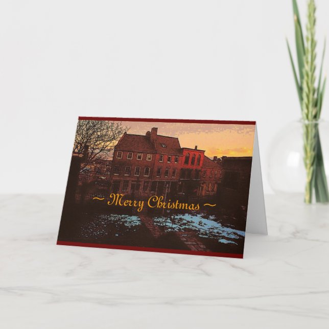 Cartão de Natal de Gloucester (Frente)