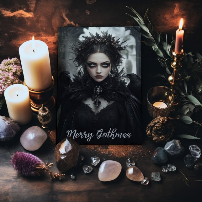 Cartão de Natal de Gothmas feliz (Criador carregado)