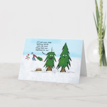 Cartão de Natal de Greve de Iluminação