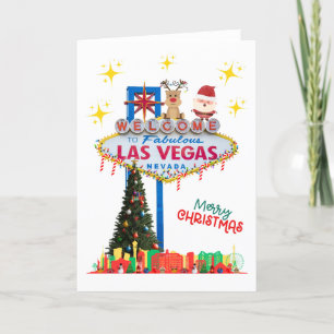 Cartão de Natal de Las Vegas