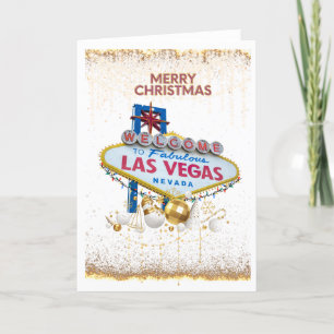 Cartão de Natal de Las Vegas