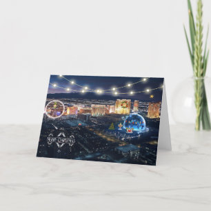 Cartão de Natal de Las Vegas