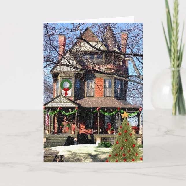 Cartão de Natal de Melão (Frente)