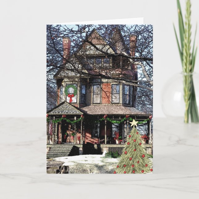 Cartão de Natal de Melão (Frente)