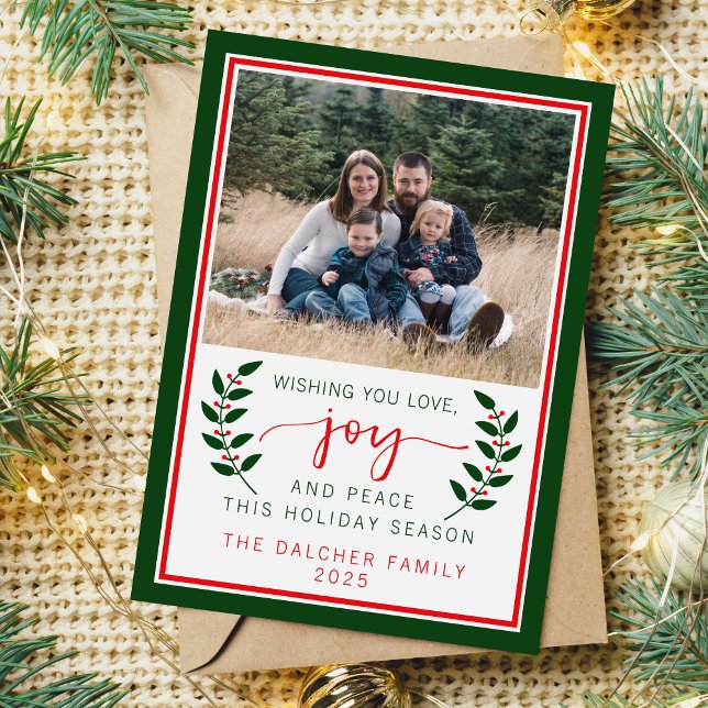 Cartão de Natal de Natal de 2024 para Férias Feliz (Criador carregado)