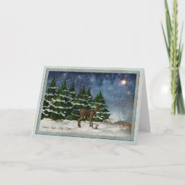 Cartão de Natal de Noite Silenciosa