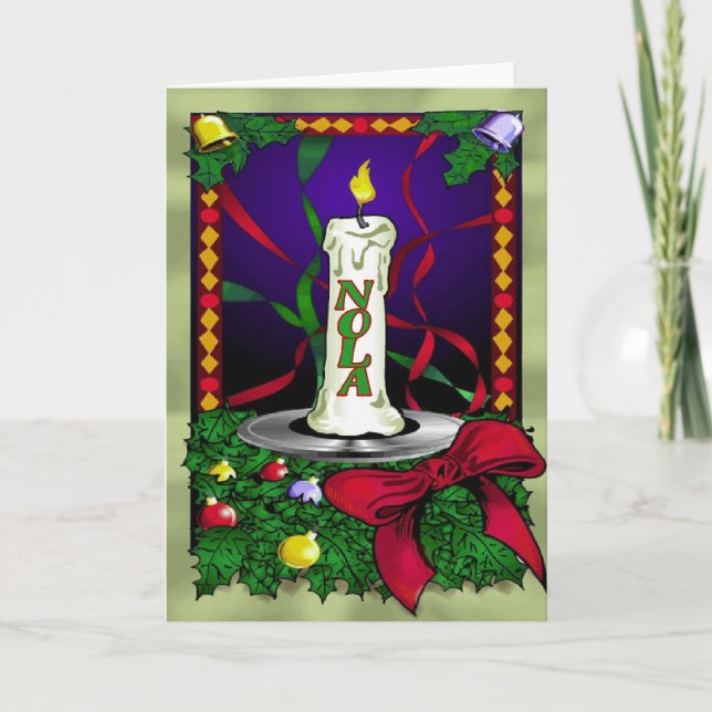 Cartão de Natal de Nola (Frente)