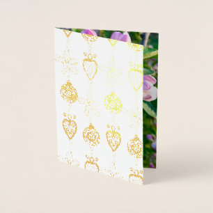 Cartão de Natal de Ornamento de Cabo Cod