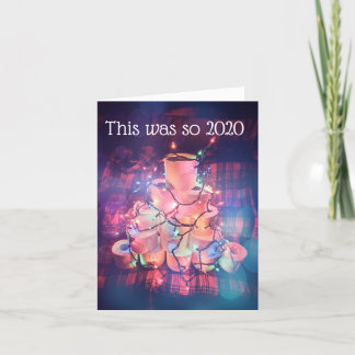 Cartão de Natal de Papel para Banheiro