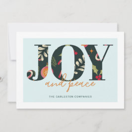 Cartão de Natal de Paz