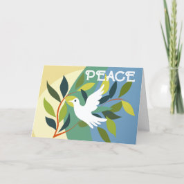 Cartão de Natal de Paz de Natal