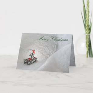 Cartão de Natal de Pinguim por Janz