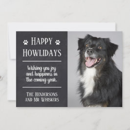 Cartão de Natal de Quadro de Impressão de Fotograf