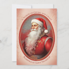 Cartão de Natal de São Nicolau