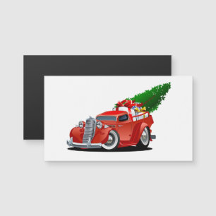 Cartão de Natal de saudação de desenho animado